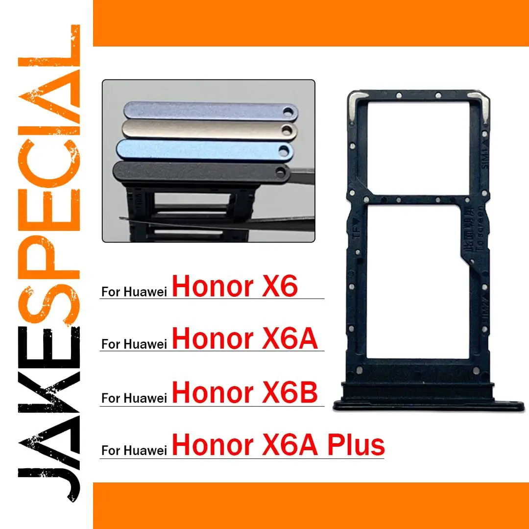 Honor X6 SIM & SD Card Tray Replacement 1 Honor X6 SIM & SD Card Tray Replacement