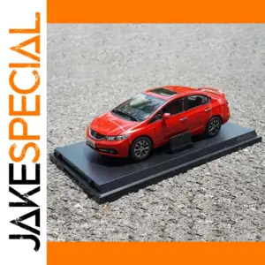 Red Honda Civic SI 1:18 Scale Diecast Model