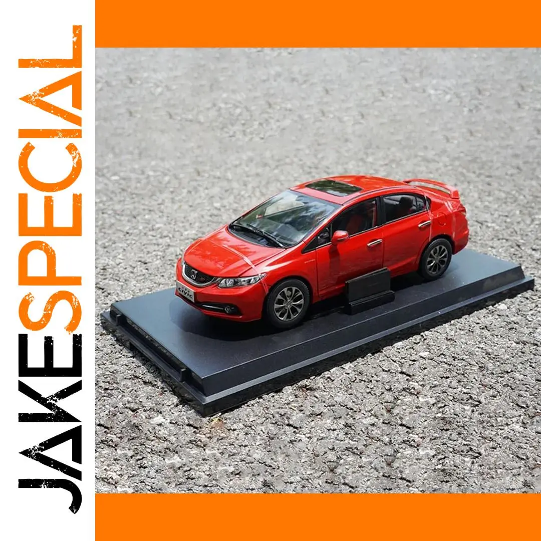 Red Honda Civic SI 1:18 Scale Diecast Model 1 Red Honda Civic SI 1:18 Scale Diecast Model