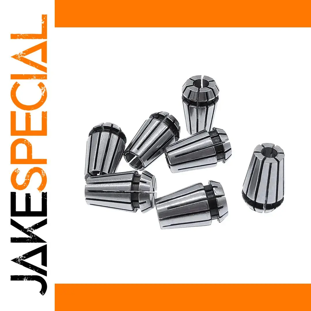 ER11 Spring Collet Set for CNC Milling and Engraving 1 ER11 Spring Collet Set for CNC Milling and Engraving