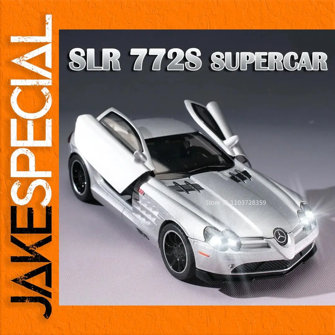 Mercedes-Benz SLR 772S 1:32 Diecast Model 1 Mercedes-Benz SLR 772S 1:32 Diecast Model