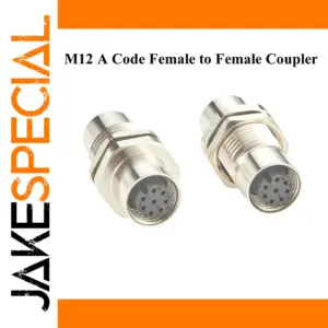 Rugged M12 A Code 8-Pin Connector IP67