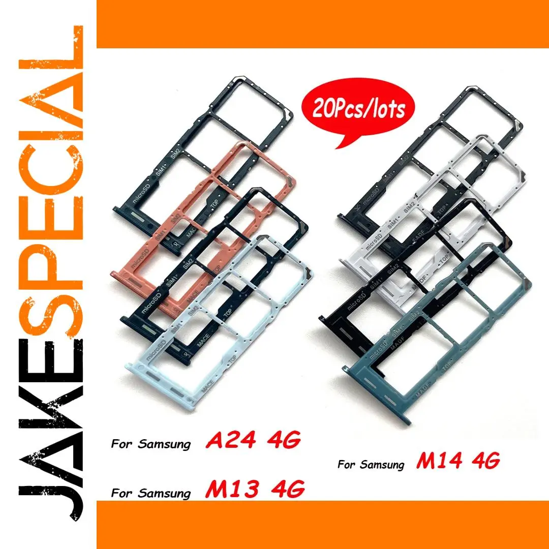 Samsung A24, M13, M14 & M15 20-Pack SIM Tray Holders 1 Samsung A24, M13, M14 & M15 20-Pack SIM Tray Holders