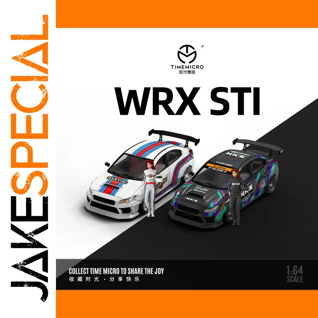 Subaru Impreza WRX STI 1:64 Diecast Model 1 Subaru Impreza WRX STI 1:64 Diecast Model
