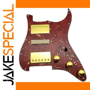Cherry Tortoise Pickguard for Fender Stratocaster