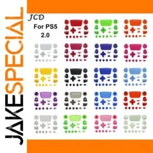 Vibrant PS5 V2 Controller Button Set