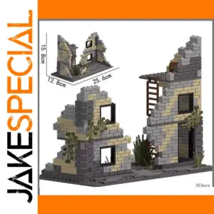 WWII Battlefield Ruins Modeling Set
