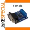 TTL to RS232 Conversion Module with DB9 and Terminal Block