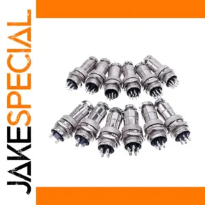 GX20 Metal Circular Connector 2-15 Pins