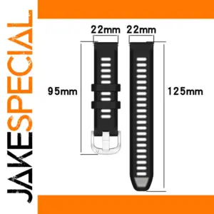 Dual-Color Silicone Strap for Garmin Models