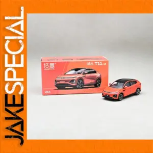 Xpeng G6 1/64 Diecast Model SUV in Bright Orange