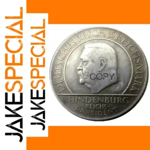 1929 German Reichsmark Replica Set of 3