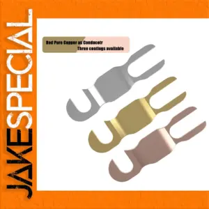 Premium Copper Speaker Connector Set for HiFi Systems