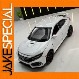 White Honda Civic Type-R Diecast Model 1:32 Scale