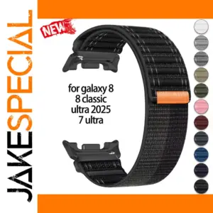 Nylon Watch Strap for Samsung Galaxy Watch 8/7 Ultra