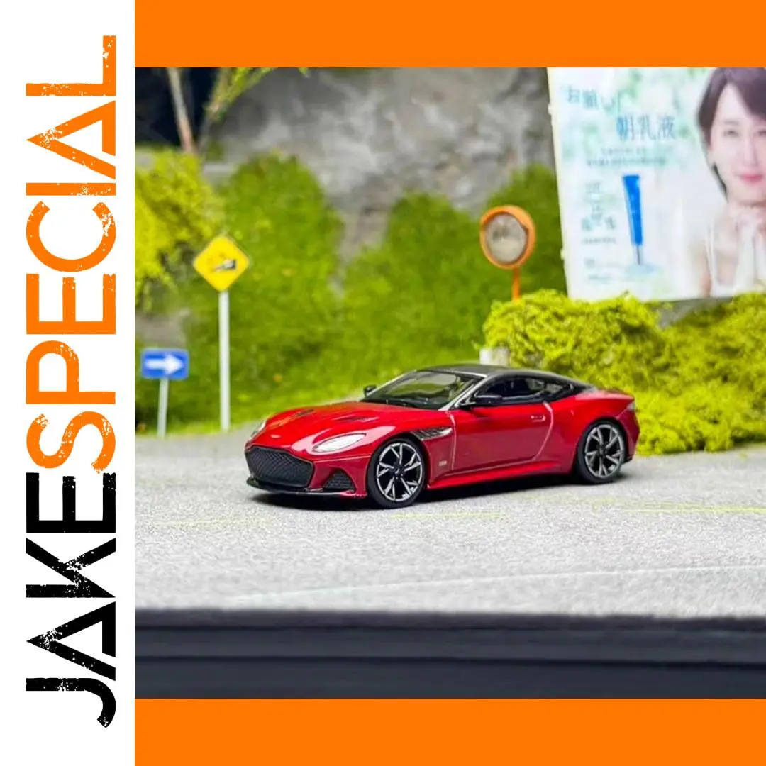 1/64 Scale DBS Hyper Red Diecast Model Car 1 1/64 Scale DBS Hyper Red Diecast Model Car