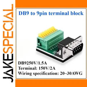 RS232/422/485 Breakout Board with DB9 Connector