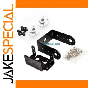 2 DOF Short Pan and Tilt Servo Mount Kit