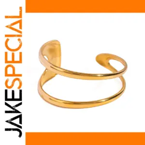 Geometric Stainless Steel Bracelet for Men