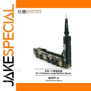 Military Missile Transport Model in 1:64 Scale