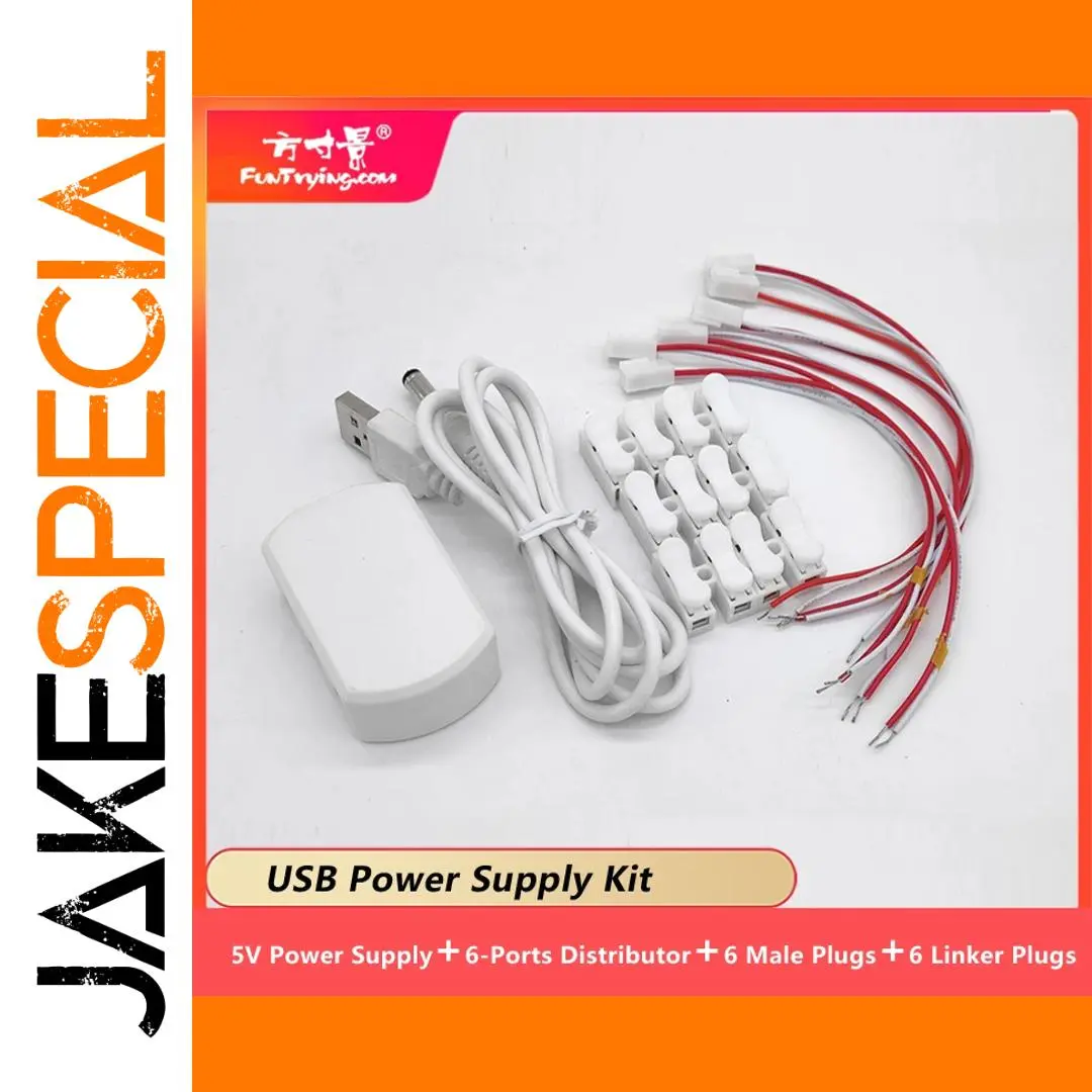 5V USB Power Adapter Kit for Model Lighting 1 5V USB Power Adapter Kit for Model Lighting