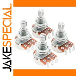 Alpha Mini Potentiometer Set for Guitars