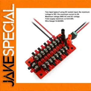 20A Power Distribution Module for Electronics