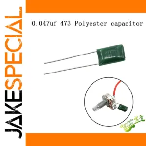 Green Polyester Guitar Capacitor 0.047μF 2A
