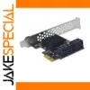 4-Port SATA III PCIe Expansion Card for PC