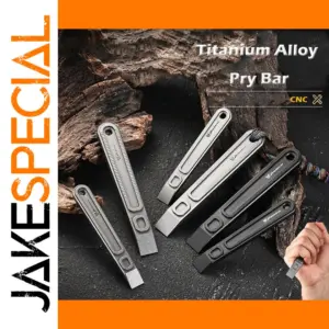Titanium Alloy Crowbar Set for Outdoor Use