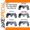 Dark Plastic Internal Frame for PS4 Controllers
