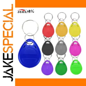 Rewritable RFID Keyfobs Set of 10 125KHz
