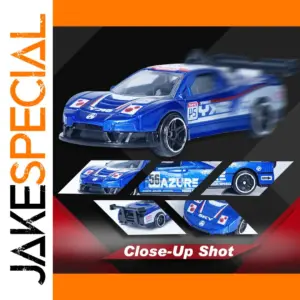 Blue Diecast Alloy Sports Car Model 1:64 Scale