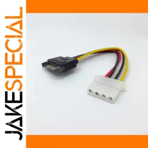 SATA to Molex Power Adapter Cable 5-Inch