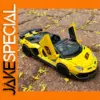 Vibrant Yellow Lamborghini Aventador SVJ63 Model