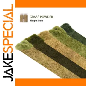 8mm Static Grass Turf for Model Scenery