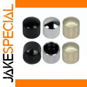 Premium Metal Control Knobs for Electric Guitars