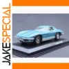 Light Blue Corvette 1/43 Diecast Model