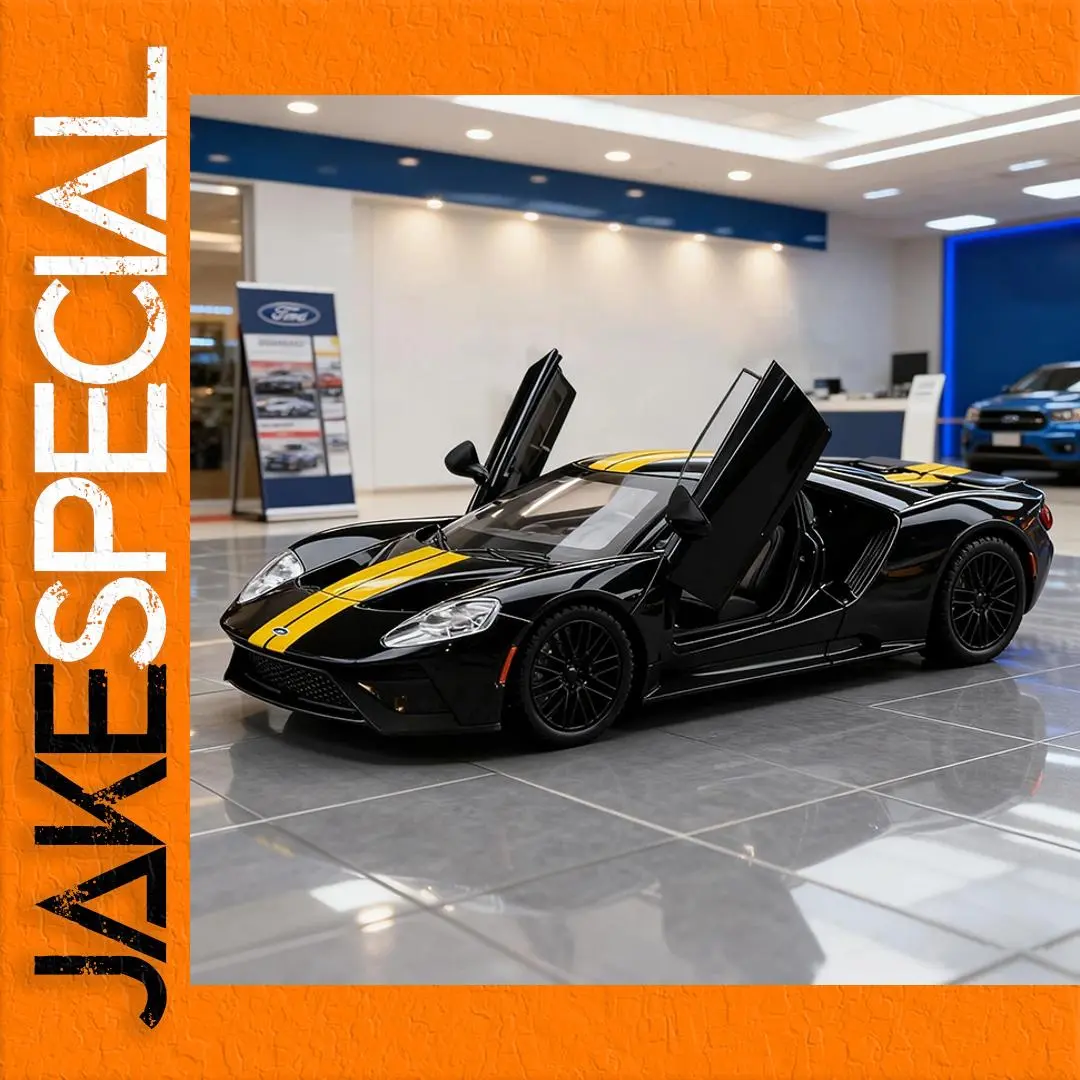 1:24 Scale Ford GT Alloy Model Car 1 1:24 Scale Ford GT Alloy Model Car