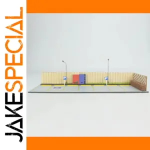 Miniature Urban Parking Lot Scene by WELLY