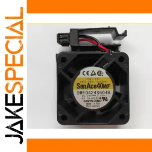 Black Sanyo Denki 40x40mm Cooling Fan