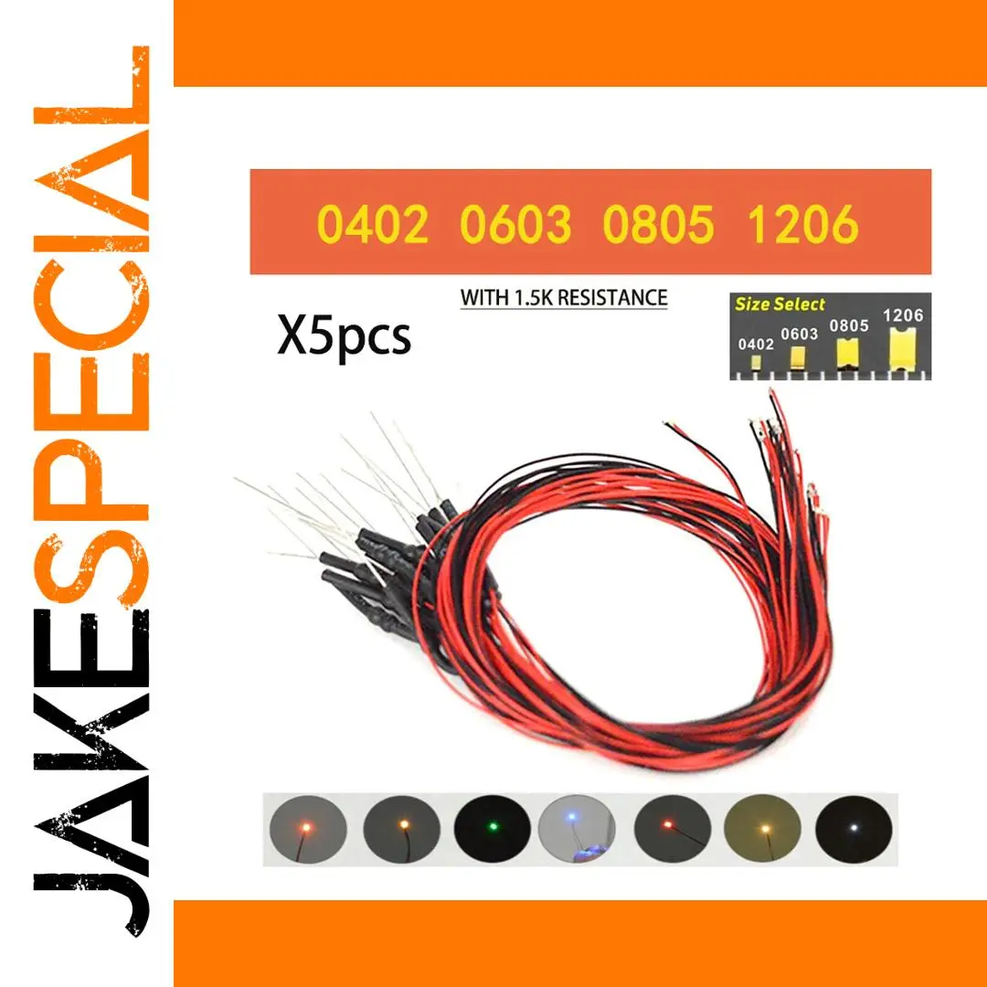 Micro LED Set with 4 Sizes and 7 Colors for Dioramas 1 Micro LED Set with 4 Sizes and 7 Colors for Dioramas