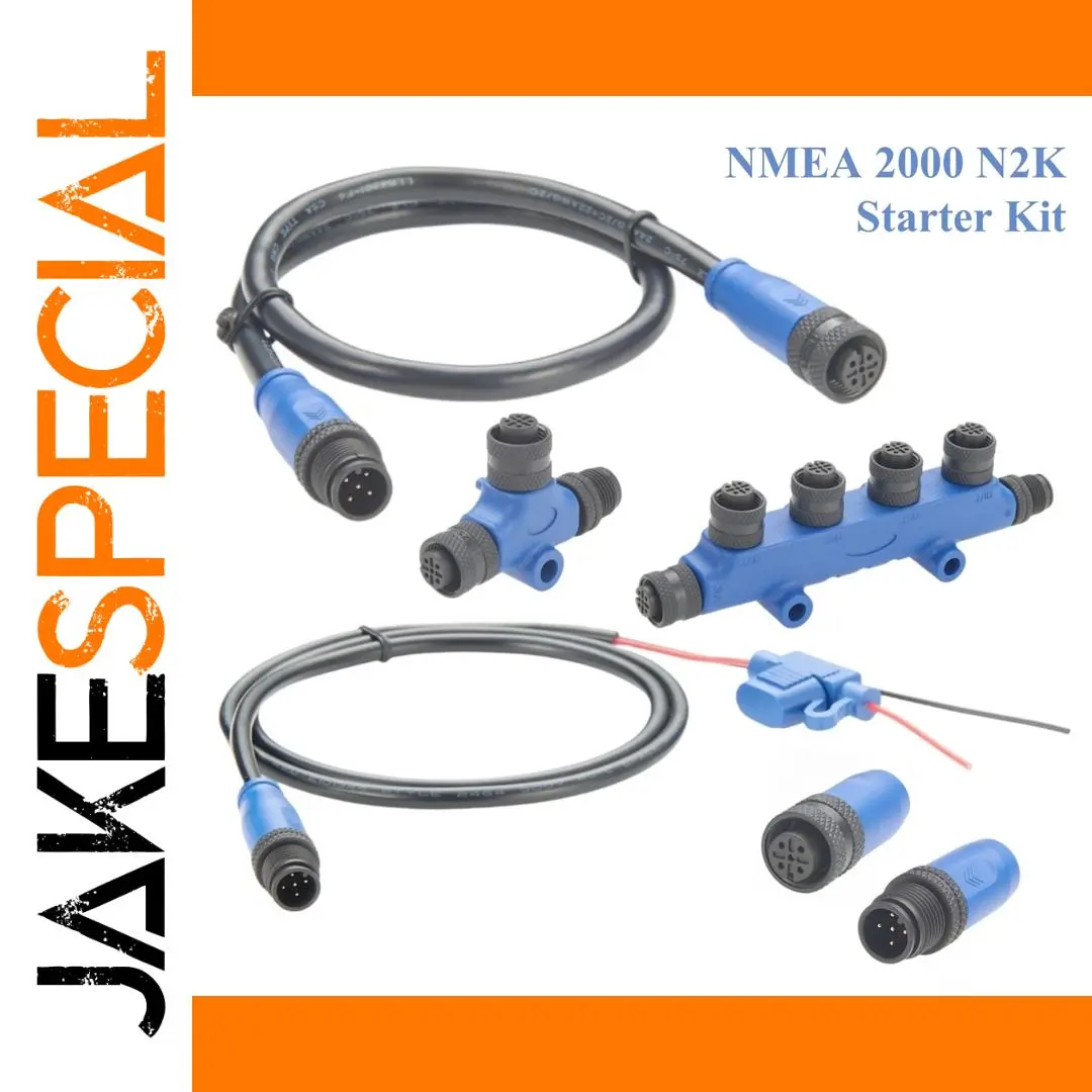 Marine NMEA 2000 Starter Kit with Waterproof Connectors 1 Marine NMEA 2000 Starter Kit with Waterproof Connectors