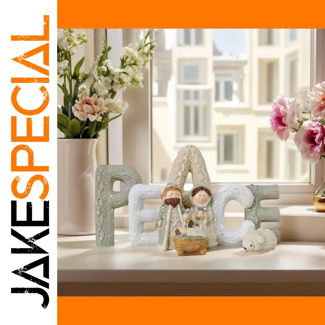 Peace Nativity Scene Figurine Set 1 Peace Nativity Scene Figurine Set