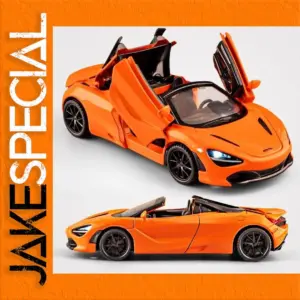 Vibrant Orange McLaren 720S Senna Model