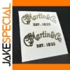 Vintage Martini & Co. Guitar Decal Set