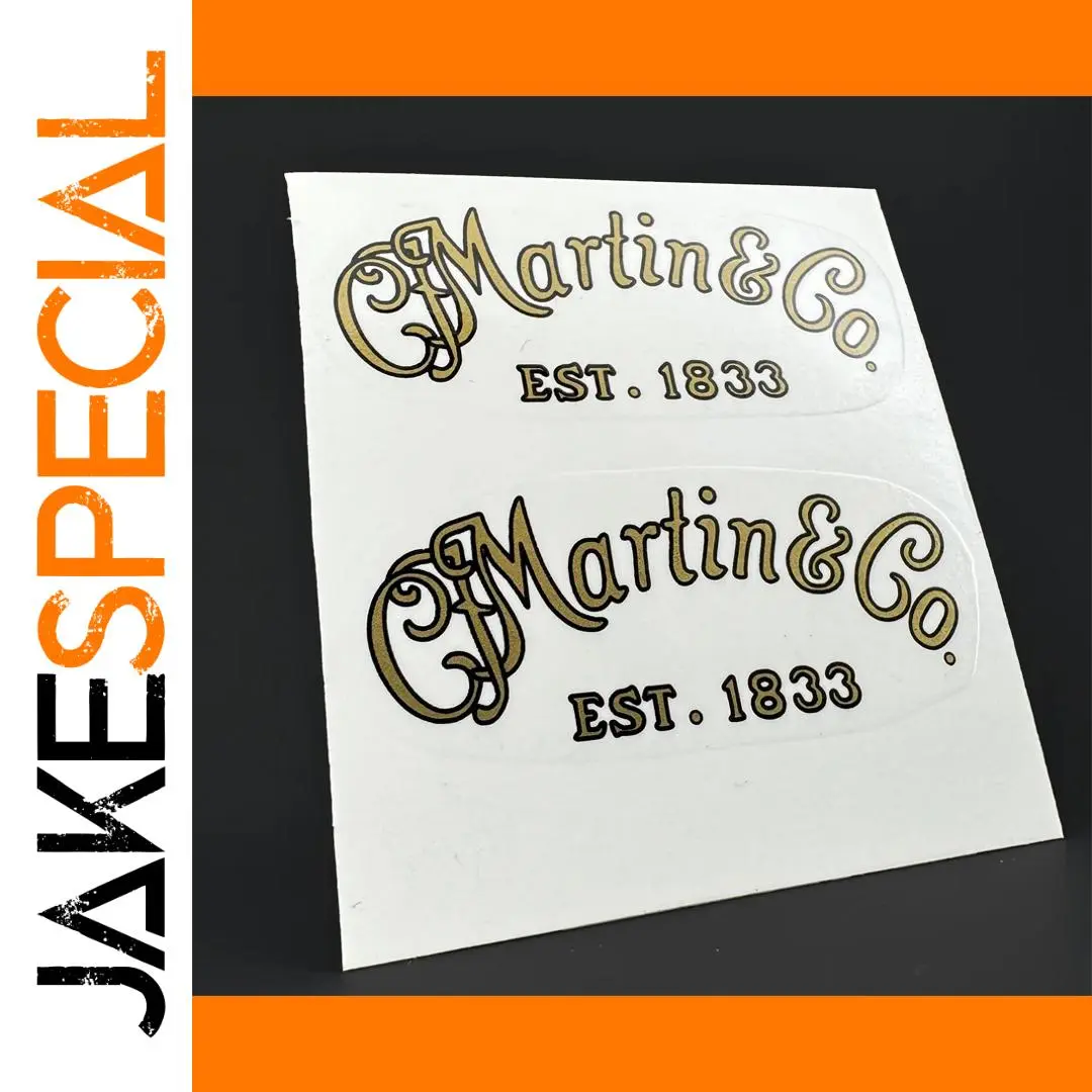 Vintage Martini & Co. Guitar Decal Set 1 Vintage Martini & Co. Guitar Decal Set