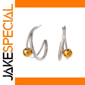 Stainless Steel Geometric Earrings for Women