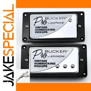 Vintage Nickel ProBucker Humbucker Set for Epiphone LP