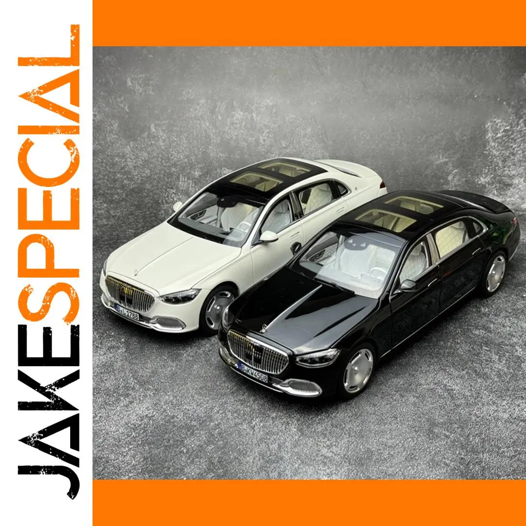 Diecast Mercedes-Benz S680 2021 Model Display Car 1 Diecast Mercedes-Benz S680 2021 Model Display Car